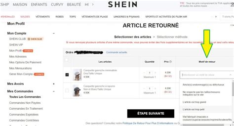 renvoyer une commande shein|Shein : Guide et Avis sur les Politiques de Retour et。